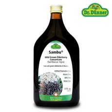 Dr.Dünner Sambu Wild Grungy 接骨木漿果濃縮液, 500ml, 1瓶