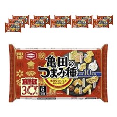 龜田製菓 10種綜合米果, 12包, 120g