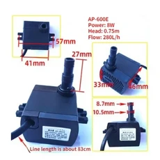 HM-100 범용 에어컨 팬 액세서리 수중 펌프 냉각 흡입 Hm-110, 10 Model7