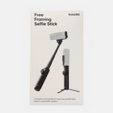Insta360 Free Framing Selfie Stick 自由遙控手柄, 1個, 自由運鏡自拍棒