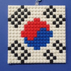 태극기 디폼블럭 DIY, 325피스, 1개