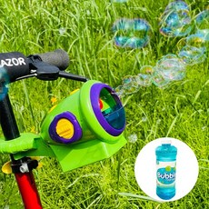 레츠토이 비눗방울 놀이 자동버블건 +500ml 리필액, 4. 킥보드 비눗방울_그린+500ml리필액, 1개