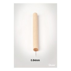 돌모아 구체관절인형 커스텀 도구 Gold HAIR ROOTING TOOL (식모 바늘) - Ver.Micro (0.64mm)/ Ver-2, 1개, 나무