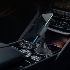 차량용 휴대폰거치대 회전 조절 스마트폰 차량용 핸드폰거치대 거치대 자동차 홀더 조절식 각도, 블랙