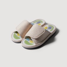 [JAJU/자주] 그림으로 알려주는 지압 거실화_250~270_베이지, 베이지