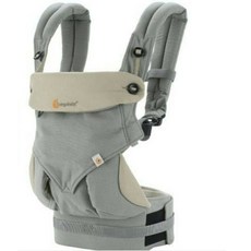 Ergobaby 四式360嬰兒揹帶 全階段型 嬰兒揹巾 背巾 揹帶 360透氣款, 灰褐色 / 3870