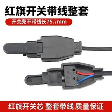 红旗 氬弧焊焊槍開關 帶線整套, 1個, 紅旗微動開關 整套帶線（10個）