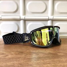 오토바이고글 선글라스 방풍 라이딩 클래식 안경 프레임 방풍고글 안경고글 레이싱 헬멧, REVO 골드도금 골드패턴