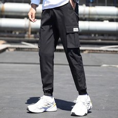 CDCH 男款Guy Band工裝褲慢跑棉褲