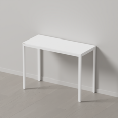 다가구 프래그마 1000 x 450 컴퓨터책상, 아이보리(상판):아이보리(프레임)