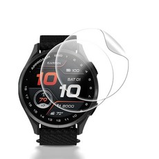 Garmin Approach S50용 2팩 액정보호필름 부드러운 TPU 유연한 HD 보호 필름 기포 없음 투명 터치 감지 330664