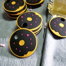 復古皮繩掛環 機車鑰匙吊飾, 小黑妞鑰匙套, 1個