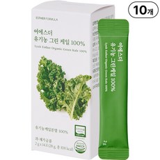 본사직영 여에스더 유기농 그린 케일 100% 유기농 컬리케일, 10개, 28g