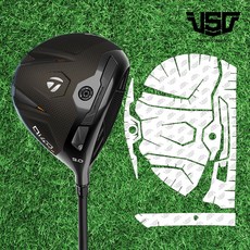 테일러메이드 Qi4D LS 드라이버 호환 골프채 보호필름 유광 PPF 필름만 2세트 2026, 1개, 무광