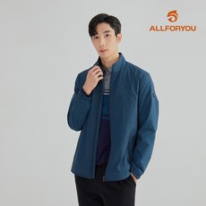 [올포유] [모델착장] 남성 삼각 잔패턴 프린트 점퍼 AMJUL7461-904_G