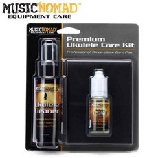 Music Nomad MN142 烏克麗麗清潔保養三件組 樂器清潔 指板護理 Ukulele專用, 1個
