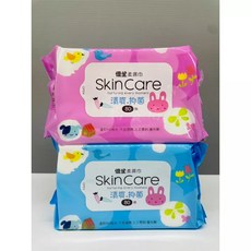 優生 清爽柔濕巾 80抽 純水濕巾 顏色隨機出貨, 1個