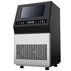 東日 110V 商用全自動製冰機 50KG/70kg 方冰塊, 雙進水（接入自來水+桶裝水）/35冰格日產50公斤