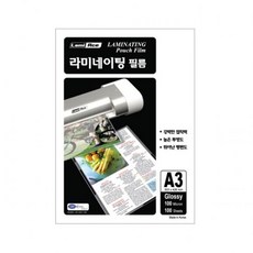 코팅지 A3 100mic 100매입 303x426mm 국내산 jeo4+1fTr