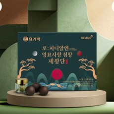 이셀랩 효가력 영모사향 침향 제왕단 녹용 로피디알엔 10환, 1개