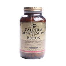 SOLGAR 鈣鎂加硼片, 250 件, 1個, 250顆