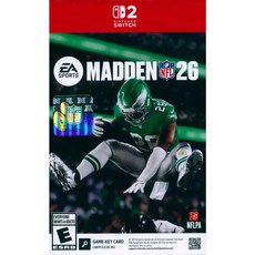 NS2 Switch2 勁爆美式足球 26 英文美版(鑰匙卡) Madden NFL 26 【一起玩】美式