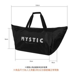 【荷蘭衝浪品牌MYSTIC】NORRIS050防水 潛水手提袋 海灘衝浪必備, 160L裝備包_NORRIS, Black
