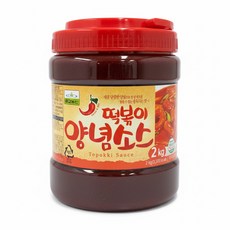 칠갑농산 떡볶이 양념소스, 3개, 2kg