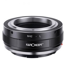 K&F Concept M42-L _ M42 Lens - Leica L mount Body 변환어뎁터, 1개 1개