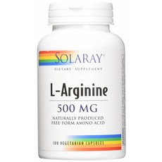 SOLARAY 蛋白質保健素食膠囊 500mg, 100顆, 1罐