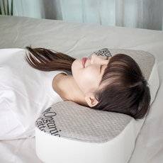 JAEUM 緊密貼合後頸頸椎枕, 灰色