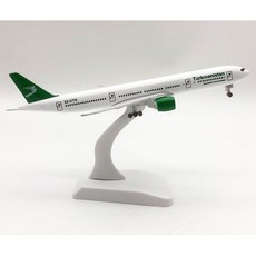 모형비행기 20cm 보잉737 777 787 콩코드 ATR MD-11기타 63종 1:300, 20_777_투르크메니스탄항공, 1개