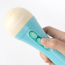 음성변조 노래하는 아기 마이크 노래방 장난감 촉감발달 학원 뮤직 아동 음악교구 EQ