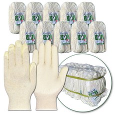 장갑천국 프리미엄 고급형 두꺼비 백코팅 13G 흰색코팅 코팅장갑 작업용 목장갑, 백색, 100개, 벌크포장