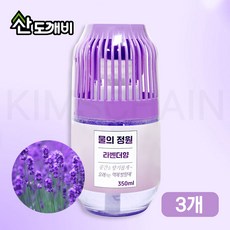 산도깨비 물의정원 실내 방향제 라벤더향 350ml, 3개, 라벤더