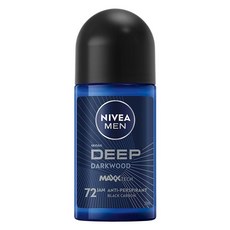 니베아 남성용 딥 세가 앤 커링 72 잼 롤 온 데오드란트, 1개, 50ml