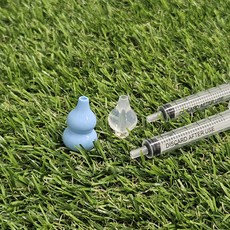 크레마루 크레스티드 게코 파스텔 실리콘팁 슈퍼푸드 피딩 주사기, 3ml, 블루