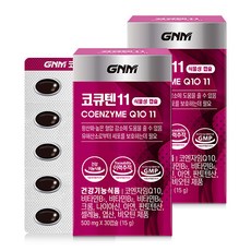 GNM자연의품격 코큐텐11 코엔자임Q10 11, 30정, 2개