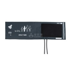 來而康 隆羽血壓壓脈帶 EL1-LY701101-03 成人型 雙管包布組 (不含血壓計主機), 1個