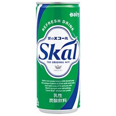 남일본 낙농 협동 스콜 화이트 250ml캔×20개입, 250ml