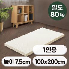 에코어 천연라텍스 매트리스 매쉬속커버