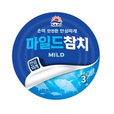 사조 마일드 참치 100g, 4개
