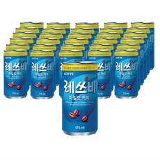 레쓰비 마일드 커피 캔커피 (바코드X) 175ml x 24캔 미니캔, 1, 24개