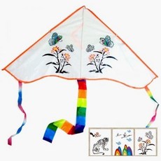 (만들기 재료) 오색천 가오리연 전통 이야기 5개 (Araium), (만들기 재료) 오색천 가오리연 전통 이야기 5개 (A