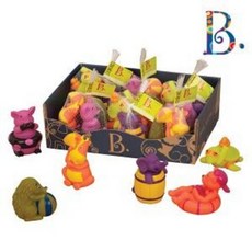 3종꾸러미스퀄츠목욕놀이, 3종꾸러미스퀄츠목욕놀이(돼지젖소고슴도치), 6.35x6.35x7.6cm, 1개