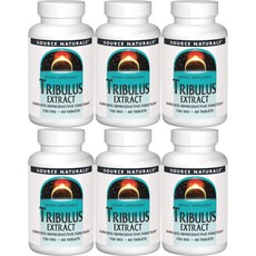 소스내추럴스 트리뷸러스 남가새 추출물 750mg 테블릿, 6개, 60개