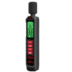 ZLLJMETER ZL81A 디지털 핸드 헬드 데시벨 미터 테스터 사운드 레벨 미터 소음 측정기 30-130dB 오디오 사운드 측정 장치, 검은색