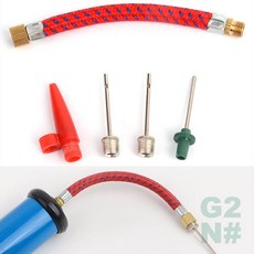 지투앤샵 공기주입기 부속품 세트 에어펌프바늘