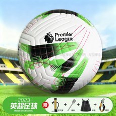 2026世界杯足球 兒童小學生專用4號5號比賽標準足球, 1個, 23英超白綠,5號球