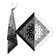 LIZZWORLD 純棉百變造型方巾 多功能時尚配件